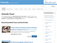 Tablet Screenshot of orlando-tours.com